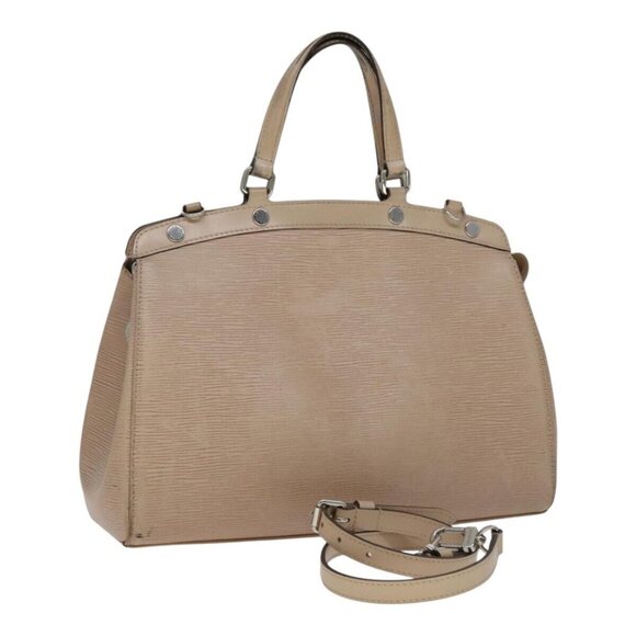 LOUIS VUITTON Epi Blair MM Hand Bag 2way Gray LV Auth 111502